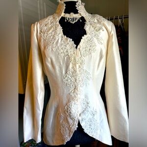 Vintage bridal blazer